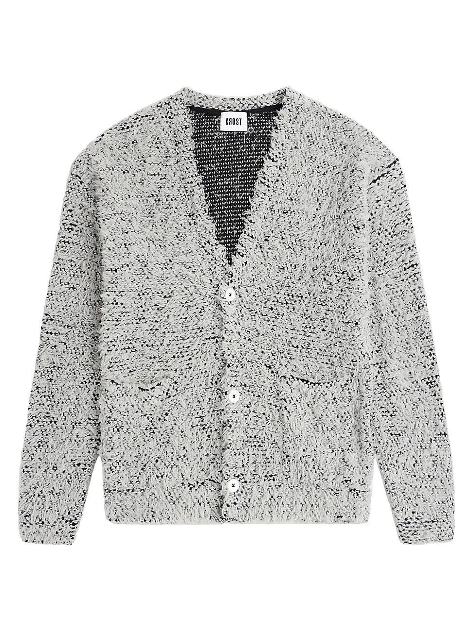 Mens Fuzzy Cardigan Product Image