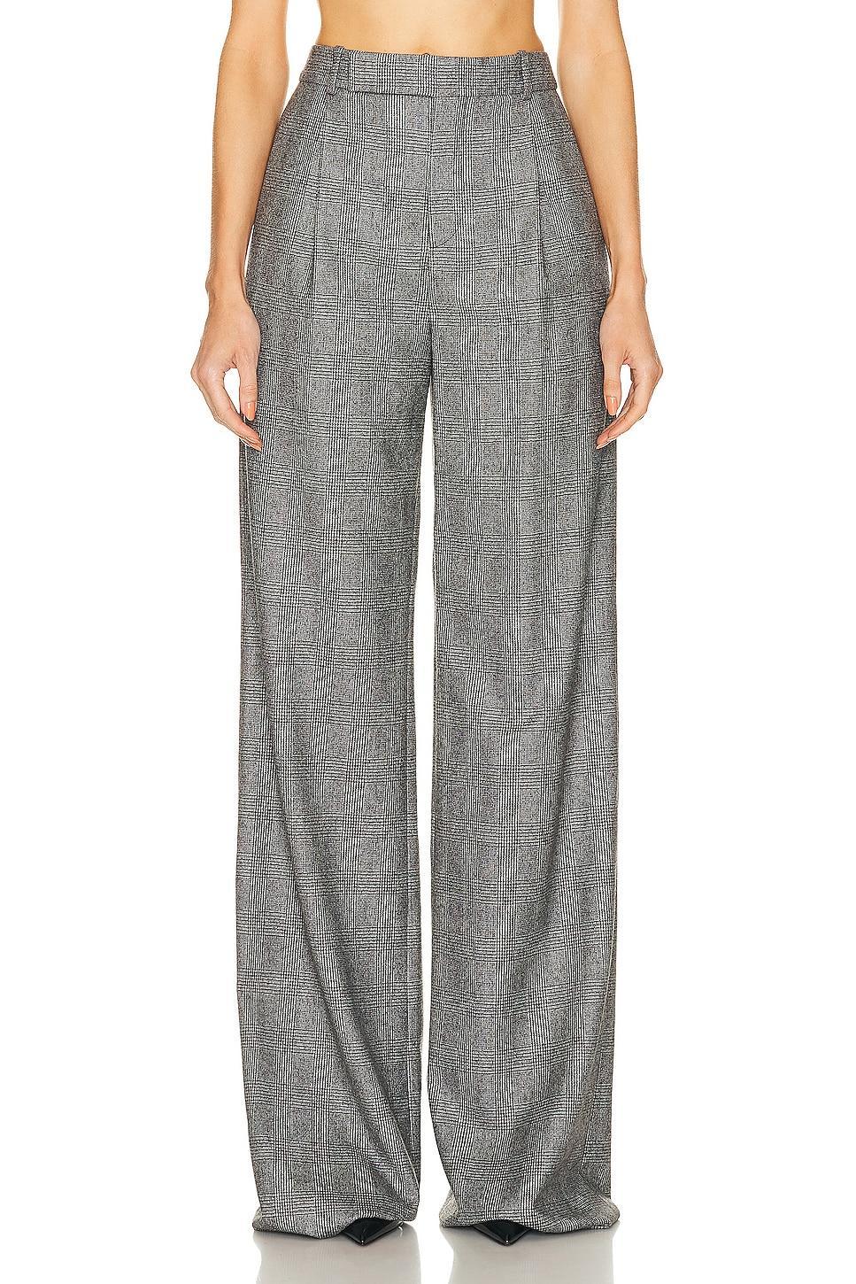 Saint Laurent Wide Leg Pant in Grey Product Image