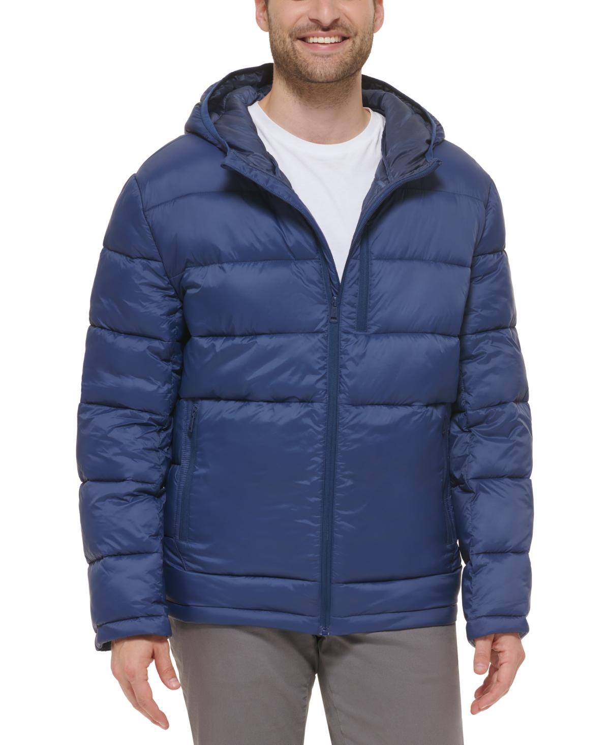 Cole Haan Mens Lightweight Hooded Puffer Jacket Product Image