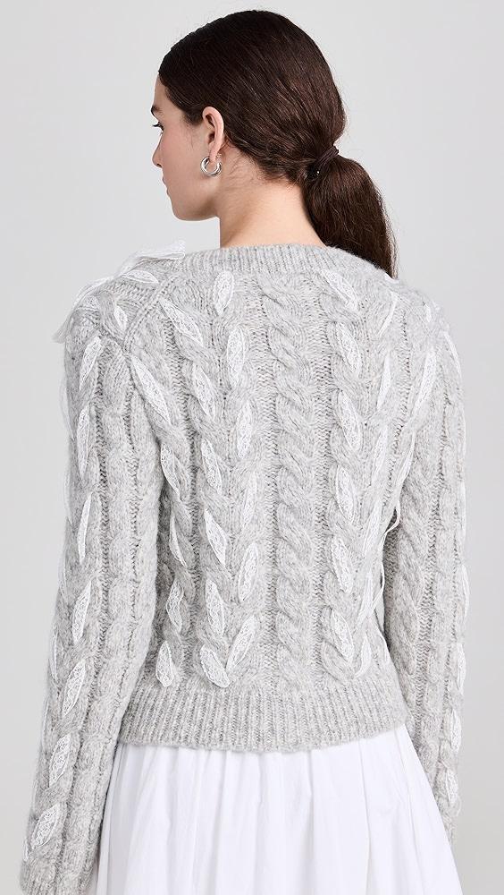 LoveShackFancy Louella Cardigan | Shopbop Product Image