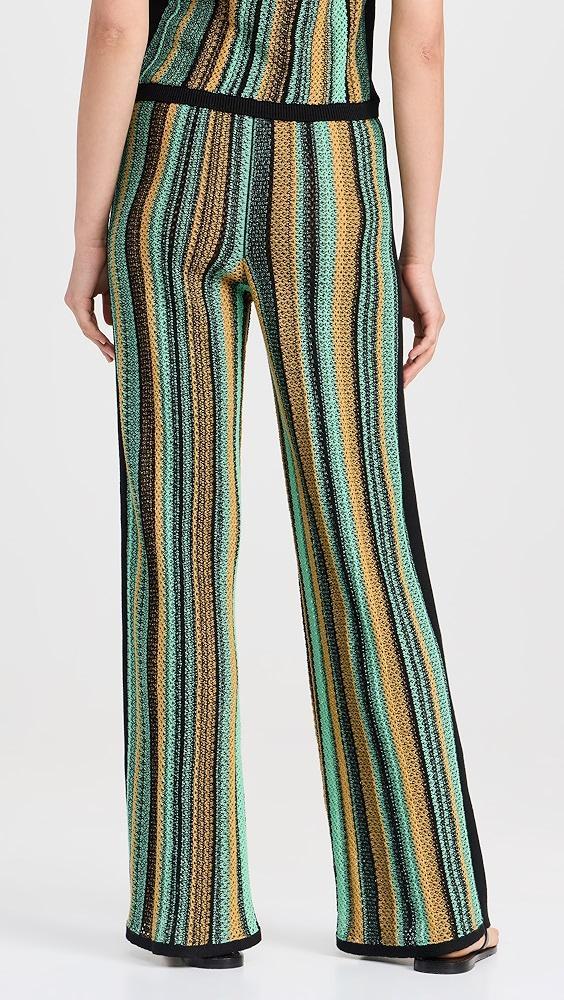 Nation LTD Cher Crochet Stripe Pants | Shopbop Product Image