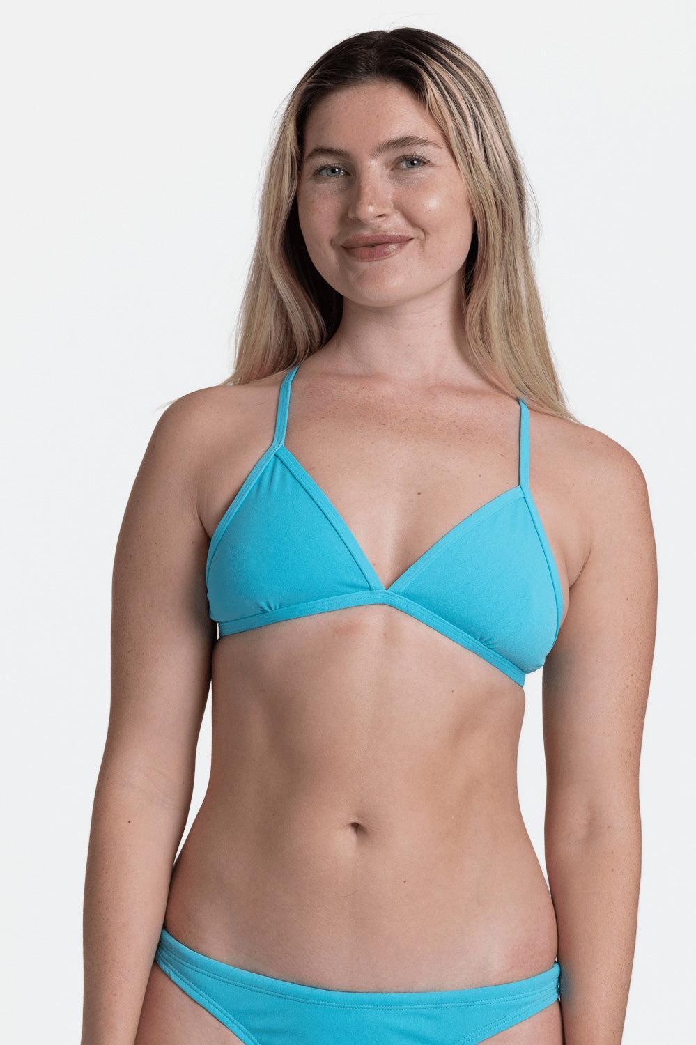 Triangle Bikini Top - Hawaii Blue Female Product Image