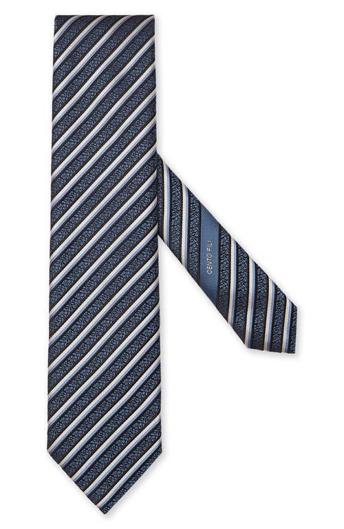 ZEGNA TIES Cento Fili Stripe Silk Tie Product Image