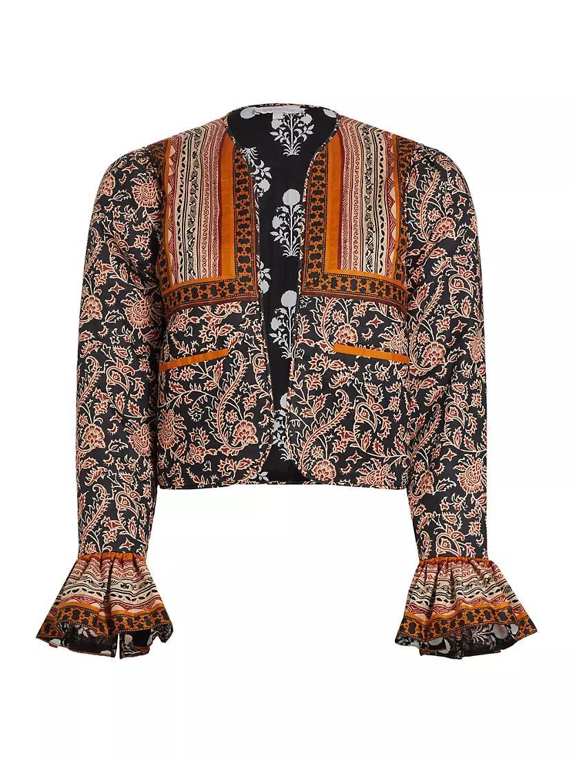 Jaelyn Floral Cotton Jacket Product Image