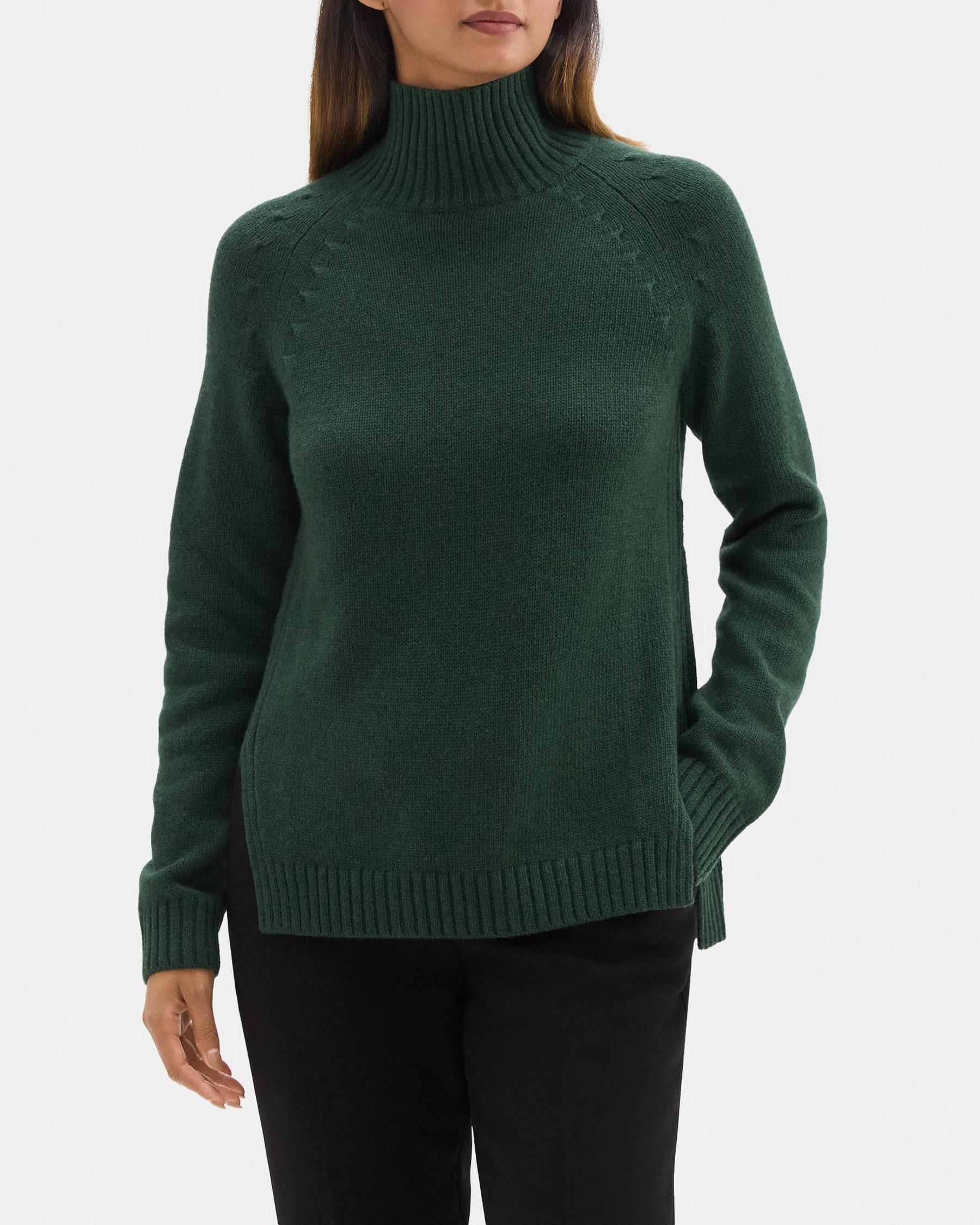 Turtleneck Sweater in Wool Product Image