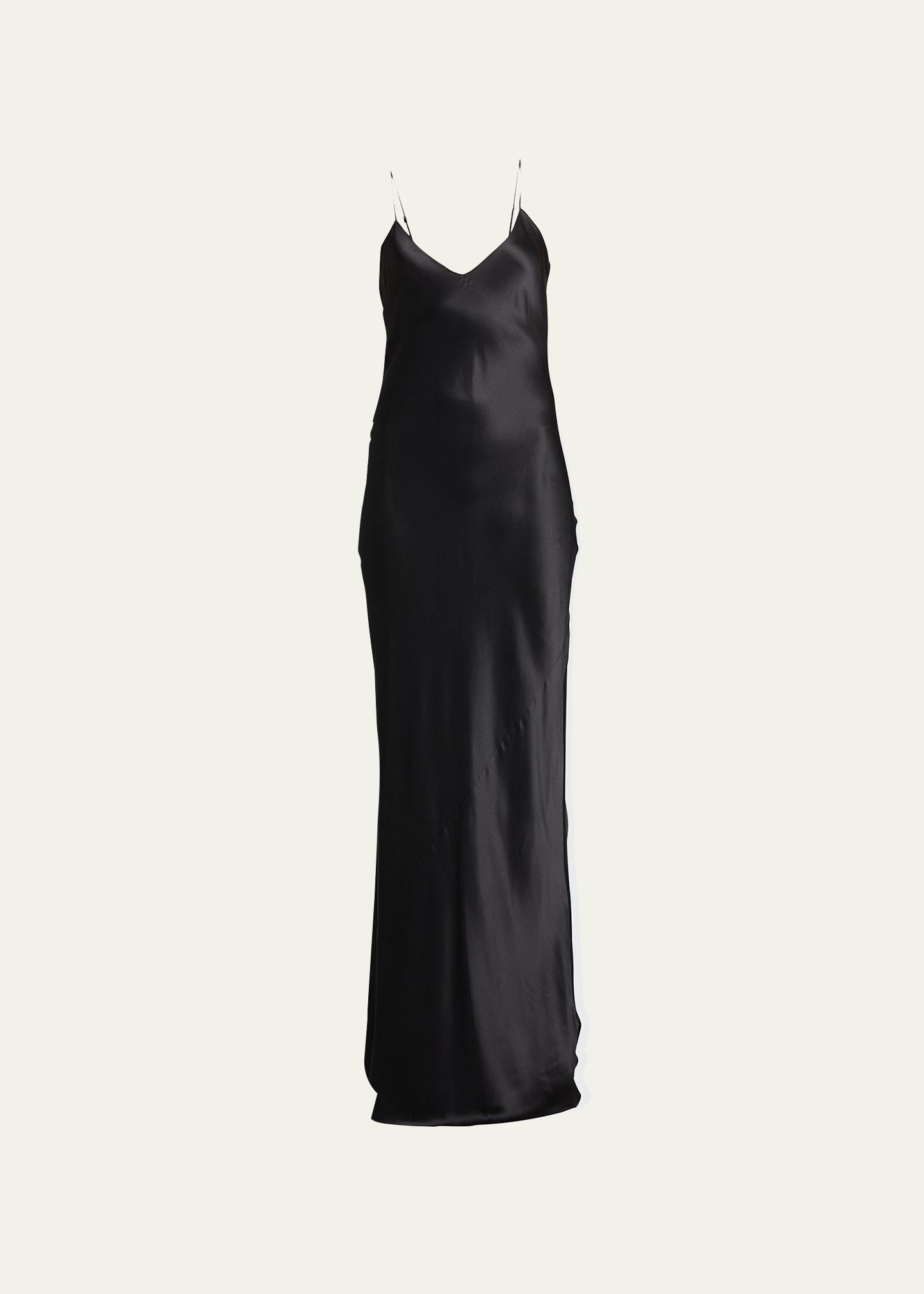 NILI LOTAN Cami Gown Ivory. (also in M). Product Image