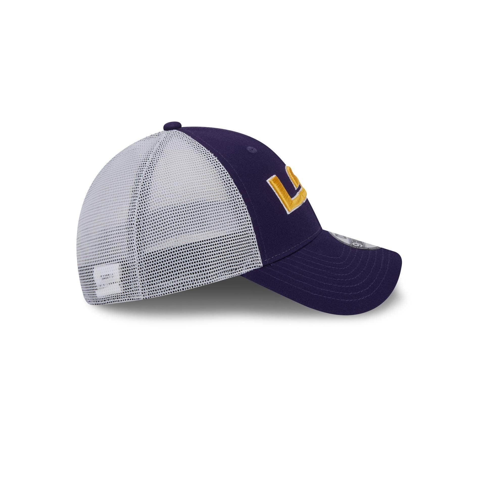 LSU Tigers Purple 9FORTY Trucker Hat Male Product Image