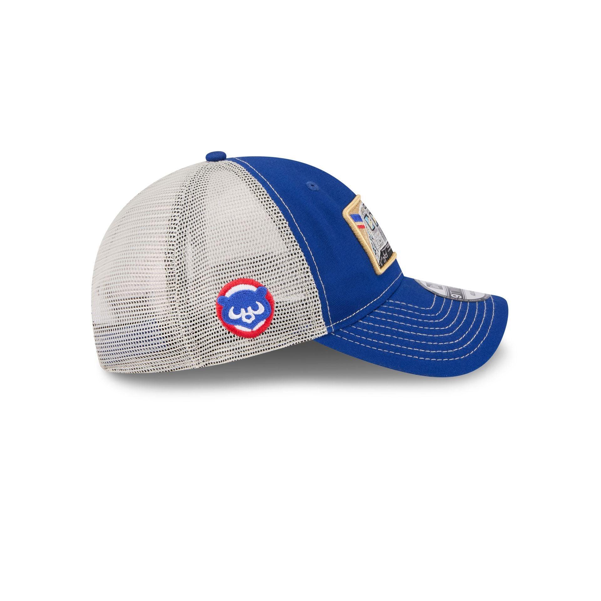 Chicago Cubs State Souvenir 9TWENTY Trucker Hat Male Product Image