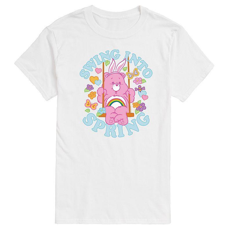 Mens Care Bears Swing Into Spring Graphic Tee Product Image