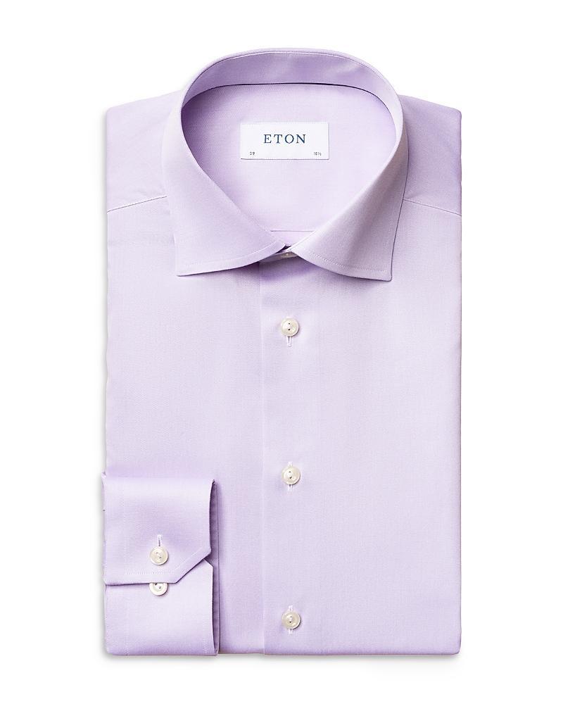 Eton Contemporary Fit Twill Dress Shirt Product Image