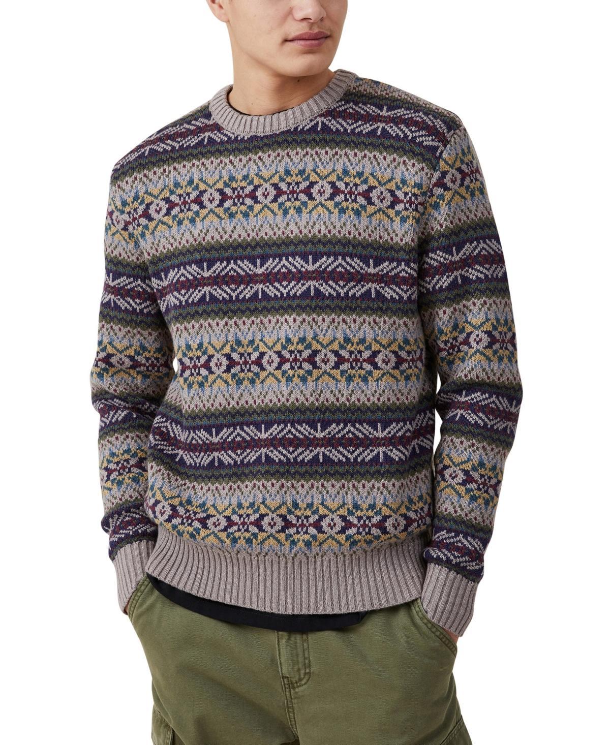 Cotton On Mens Woodland Knit Sweater Product Image