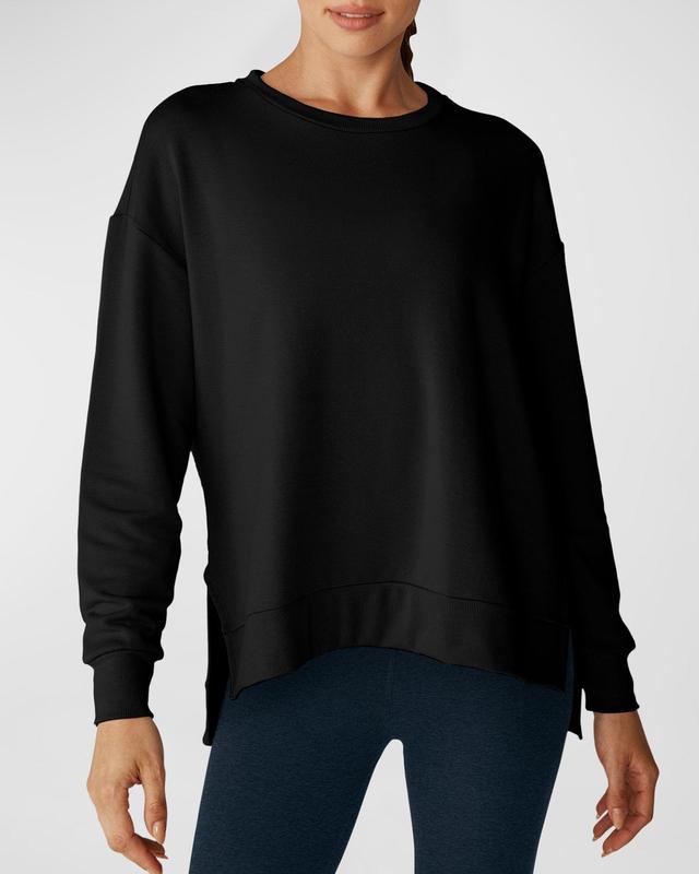 Beyond Yoga Off Duty Pullover (Midnight ) Women's Clothing Product Image