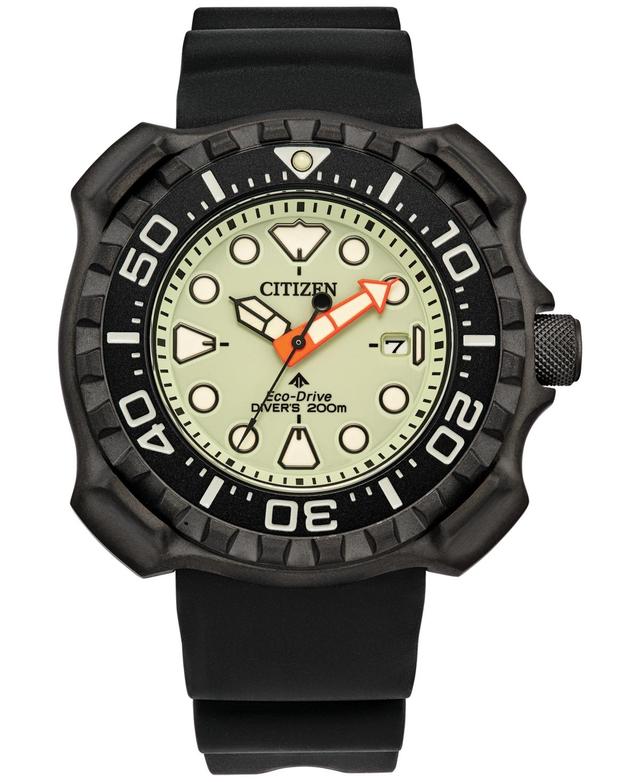 Citizen Mens Promaster Dive Analog Black Strap Watch Product Image