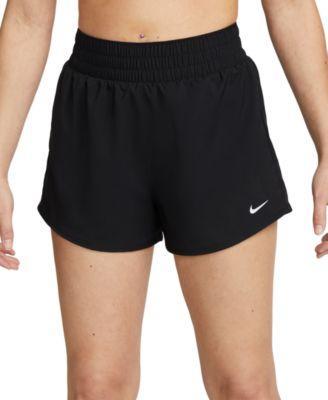 Nike Womens One Dri-fit High-Waisted 3 Brief-Lined Shorts Product Image