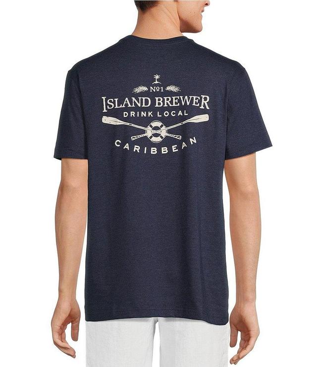 Caribbean Big & Tall Island Brewer Short Sleeve Graphic T-Shirt Product Image