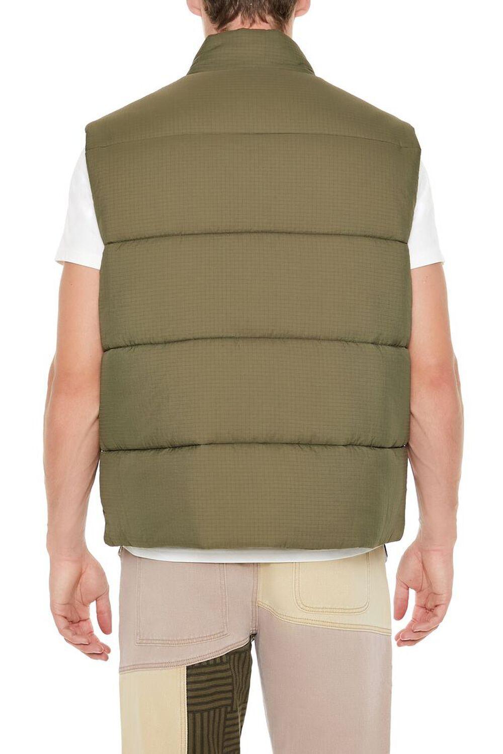 Utility Zip-Up Pocket Vest | Forever 21 Product Image