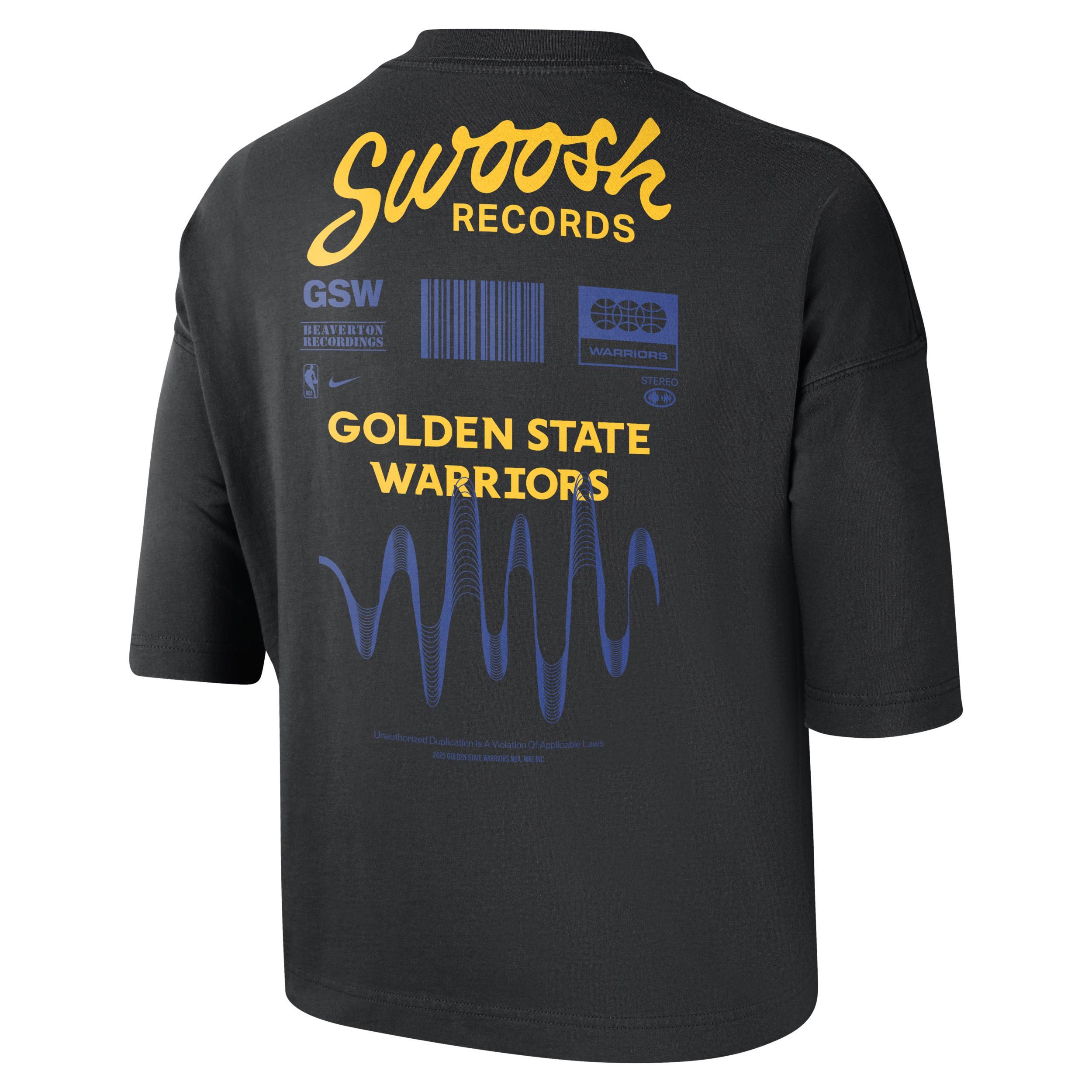 Golden State Warriors Essential Nike Women's NBA Boxy T-Shirt Product Image