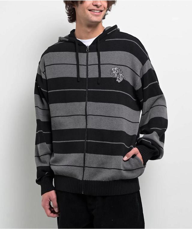 DGK Mindset Black & Grey Zip Hoodie Product Image