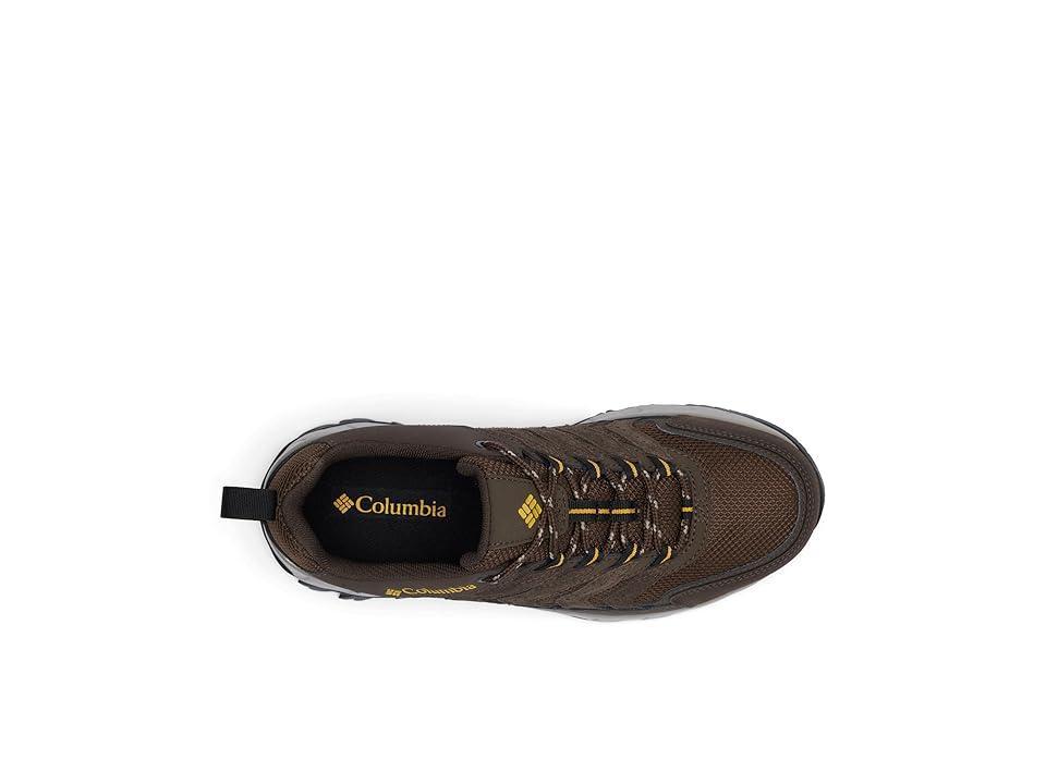 Columbia Strata Trail Low (Cordovan/Golden Yellow) Men's Shoes Product Image