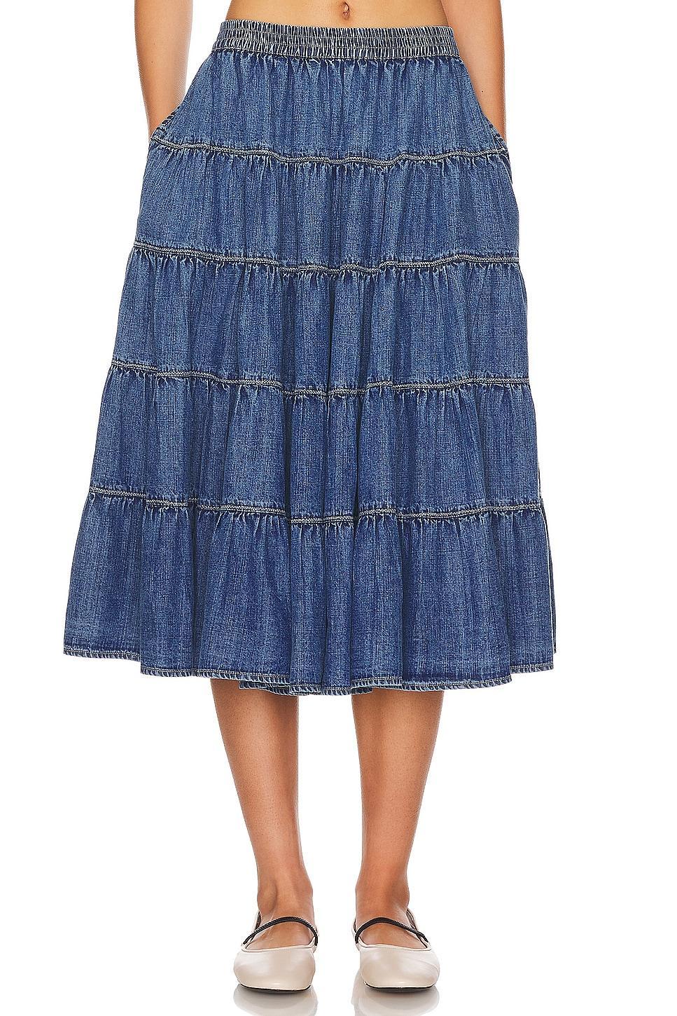 Full Swing Chambray Midi Free People Product Image