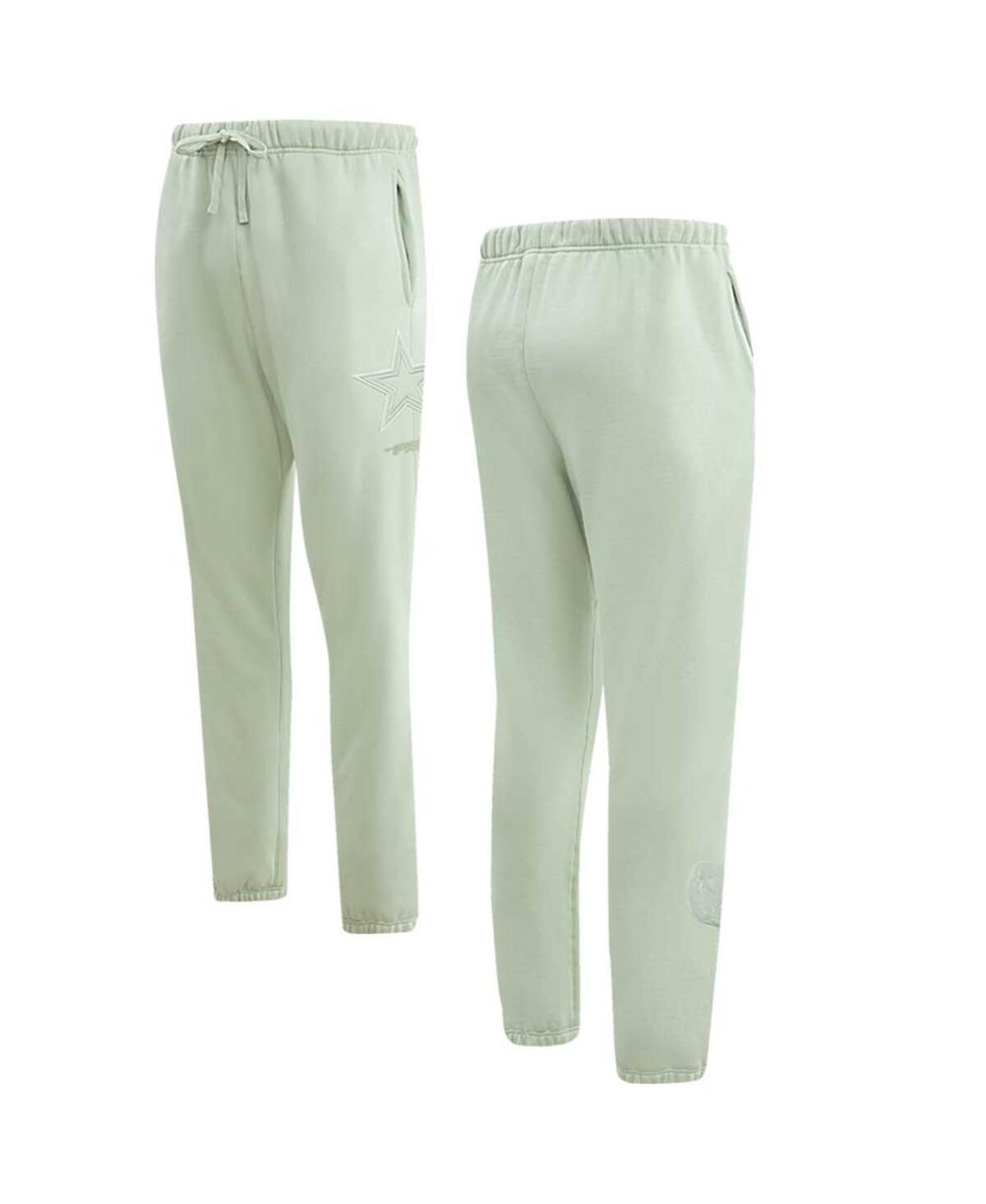 Mens Pro Standard Light Green Dallas Cowboys Neutral Fleece Sweatpants Product Image