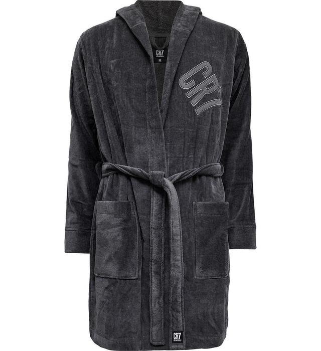 CR7 Mens Modern Cut Cotton Bathrobe Product Image