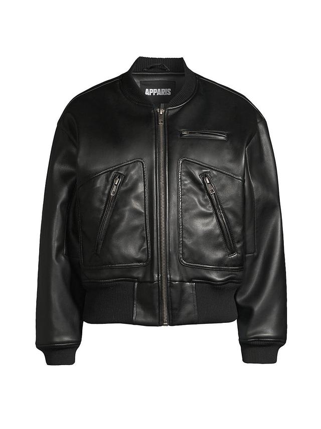 Apparis Chaz Jacket in Black. Product Image