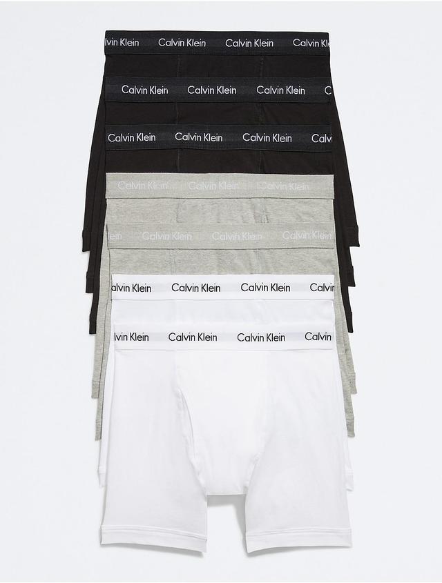 Calvin Klein Mens Cotton Stretch 7-Pack Boxer Brief - Multi - XL Product Image