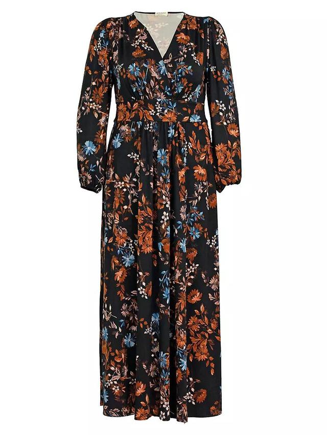 Kelsey Long-Sleeve Maxi Dress Product Image