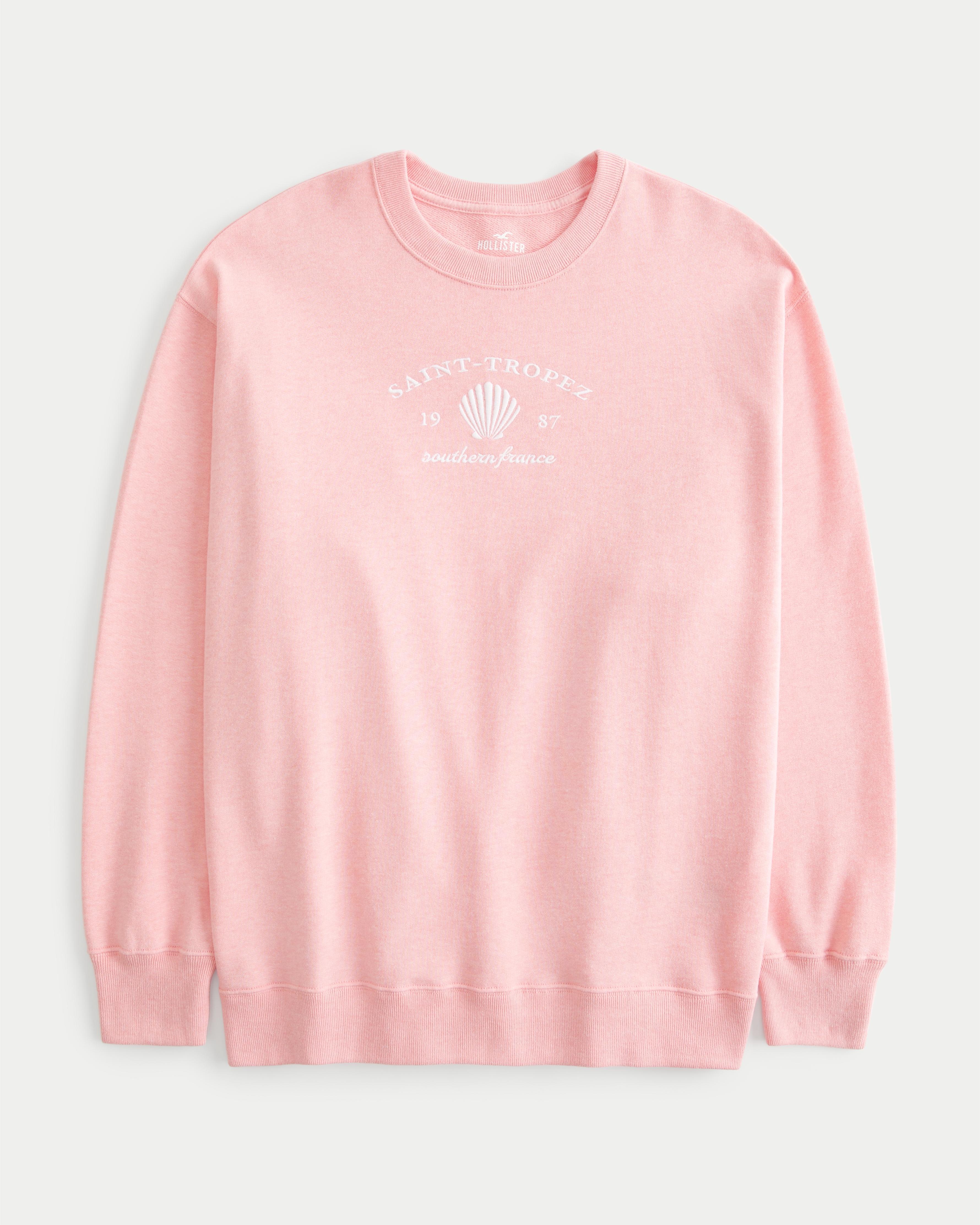 Oversized Saint-Tropez France Graphic Terry Sweatshirt Product Image