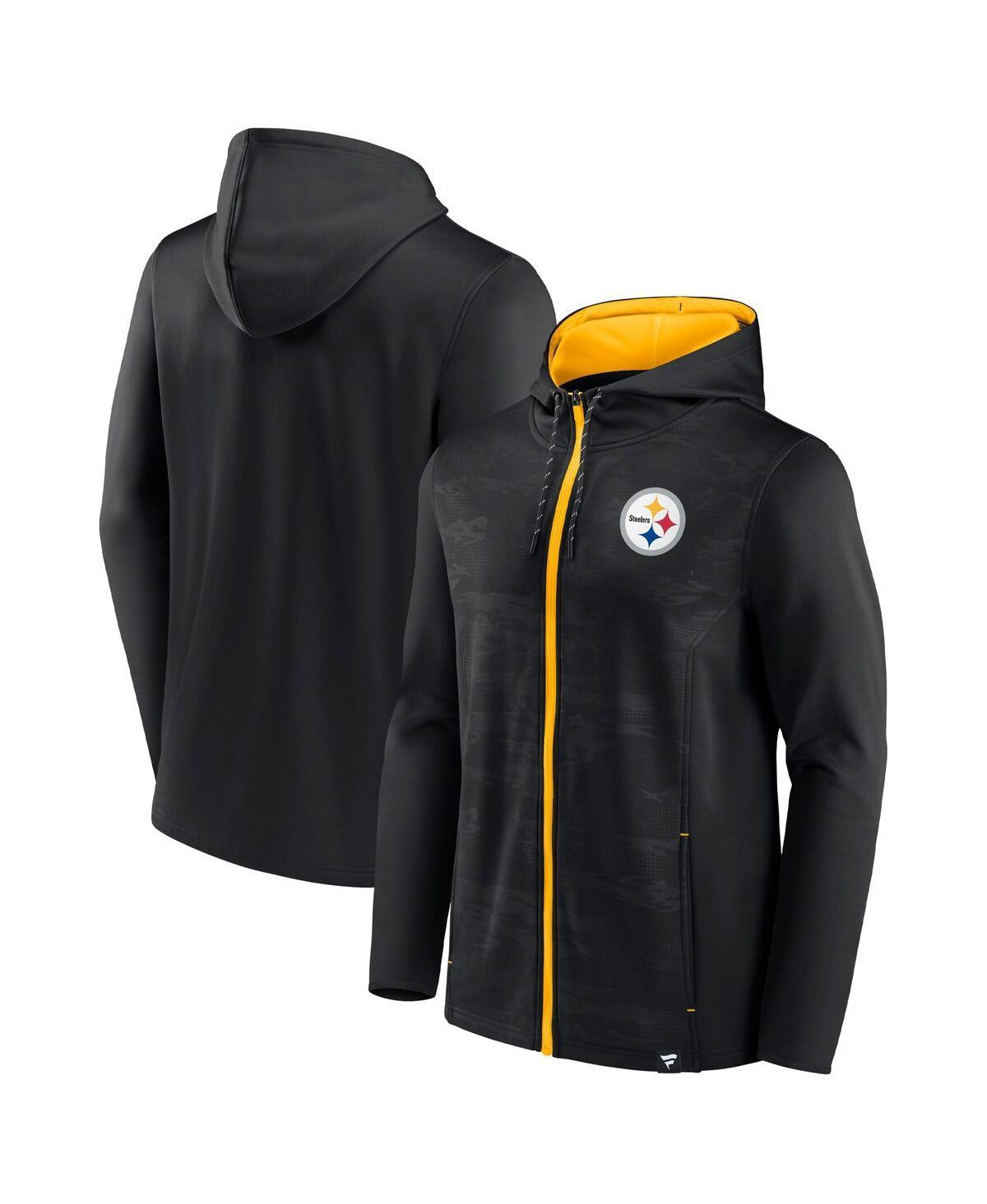 Mens Fanatics Black New Orleans Saints Ball Carrier Full-Zip Hoodie - Black Product Image