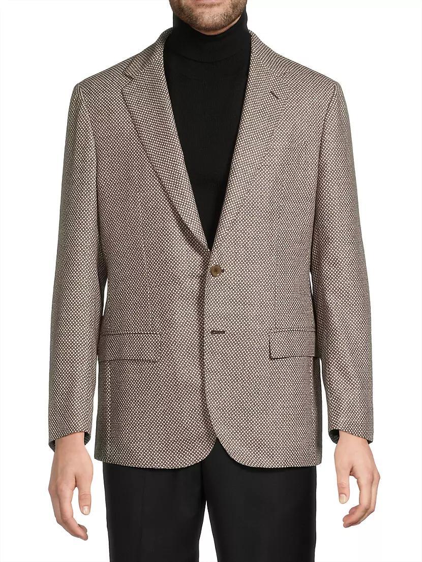 Honeycomb Wool Sport Jacket Product Image