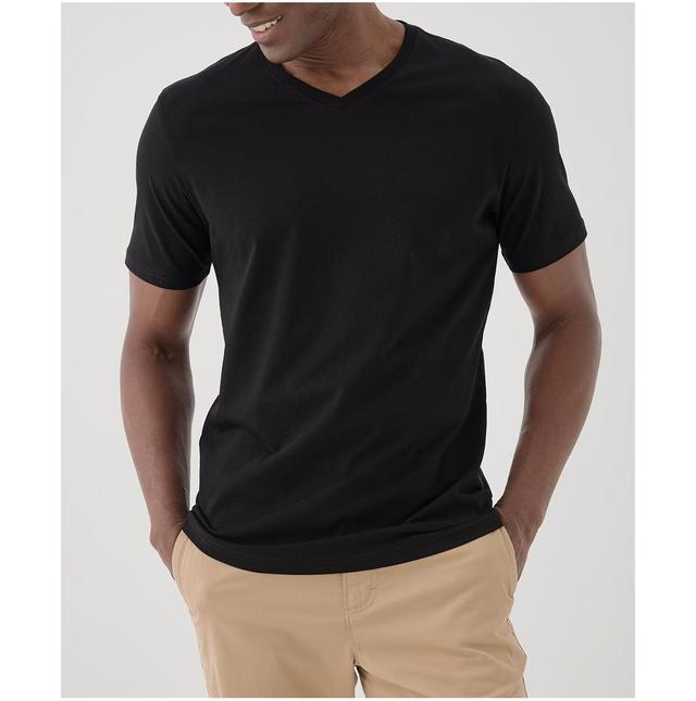 Pact Mens Organic Cotton Softspun V-Neck Tee Product Image