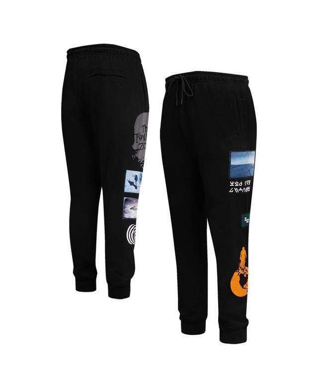 Male Freeze Max Black The Twilight Zone Logo Joggers Product Image