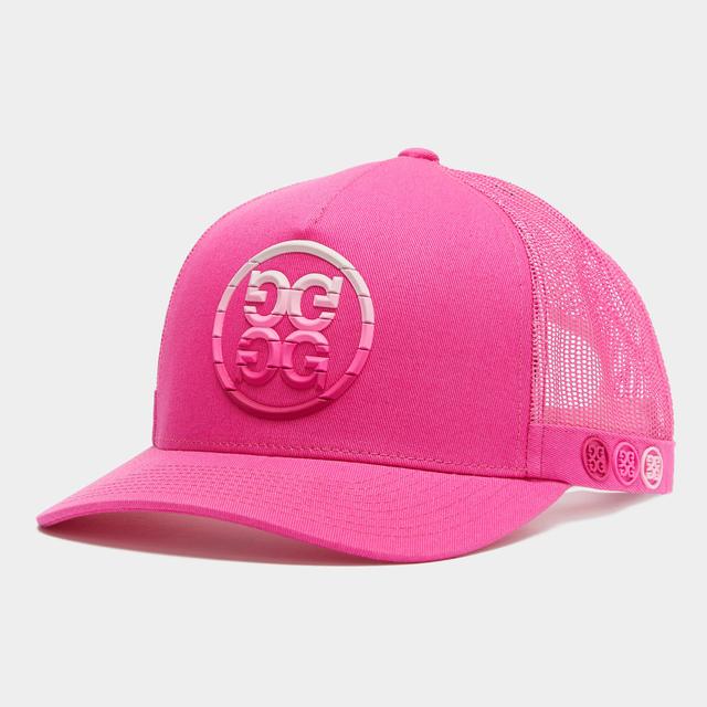 CIRCLE G'S OMBRÉ COTTON TWILL TRUCKER HAT Product Image