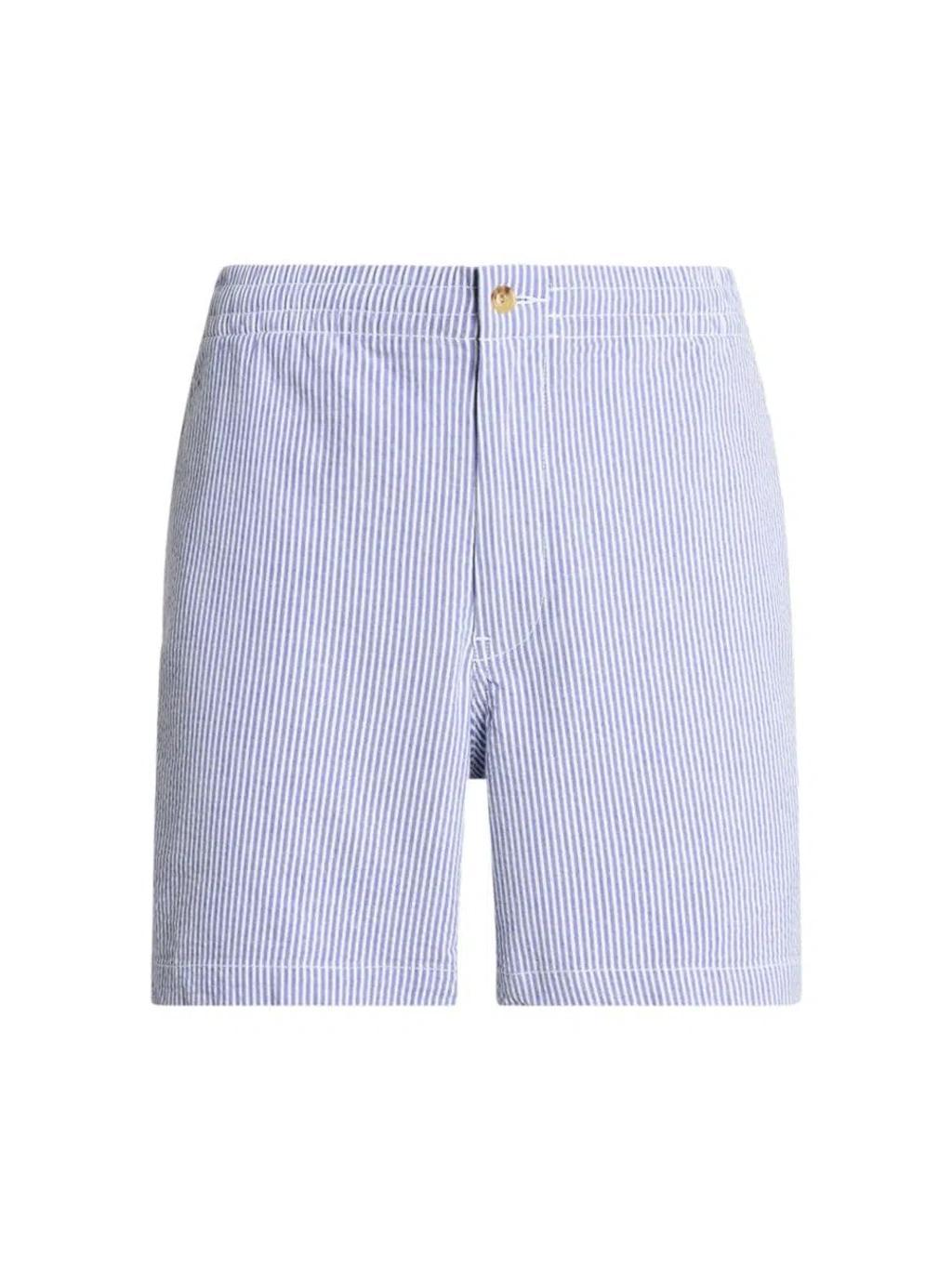 Mens Prepster Striped Seersucker Cotton Shorts Product Image