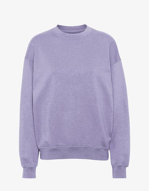 Organic Oversized Crew - Purple Jade Product Image