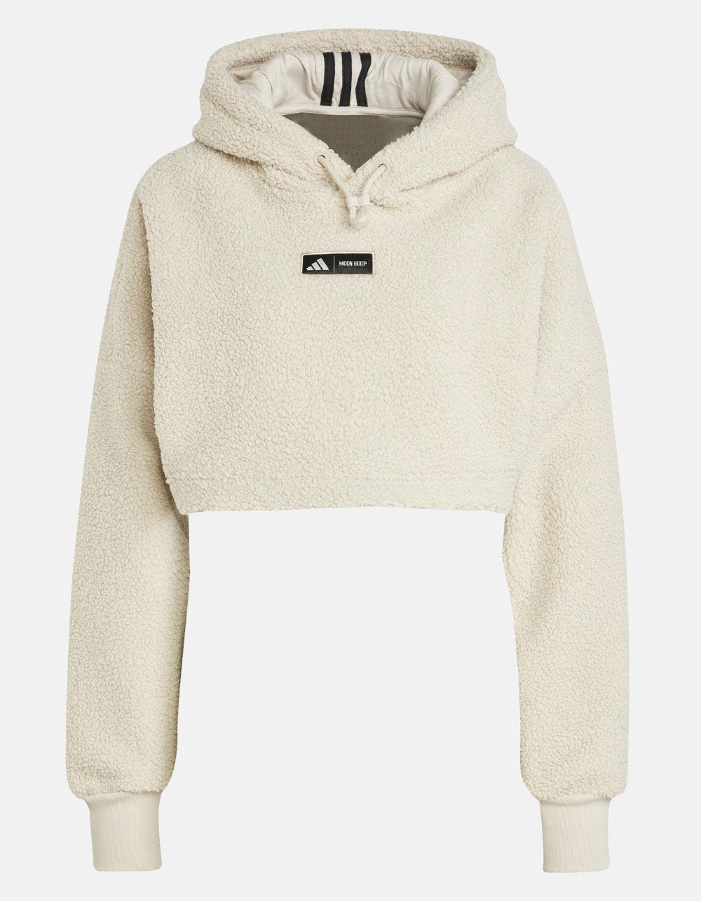 ADIDAS x MOON BOOT Cropped Womens Hoodie Product Image