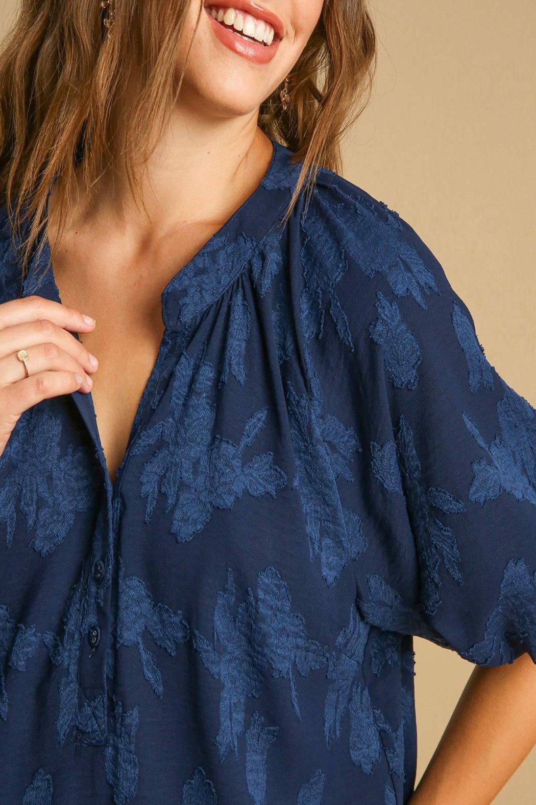 Floral Burnout Top Product Image