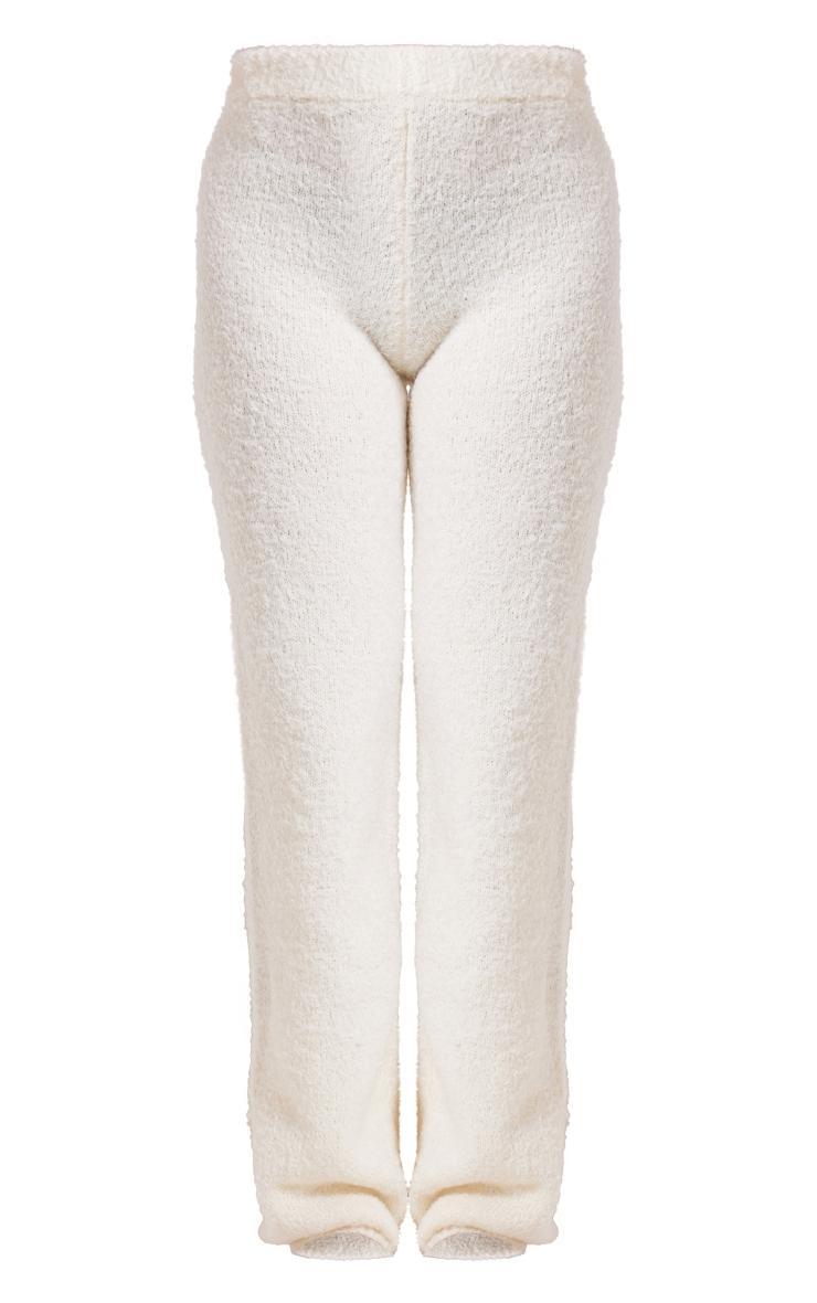  Vanilla Fluffy Knit Pants Product Image