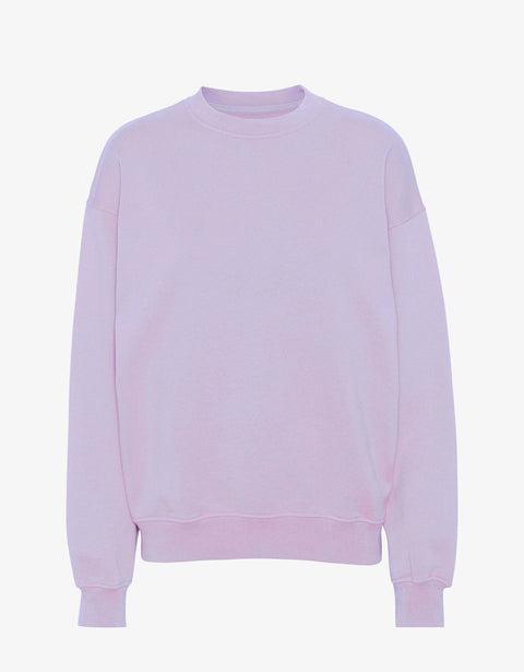 Organic Oversized Crew - Soft Lavender Product Image