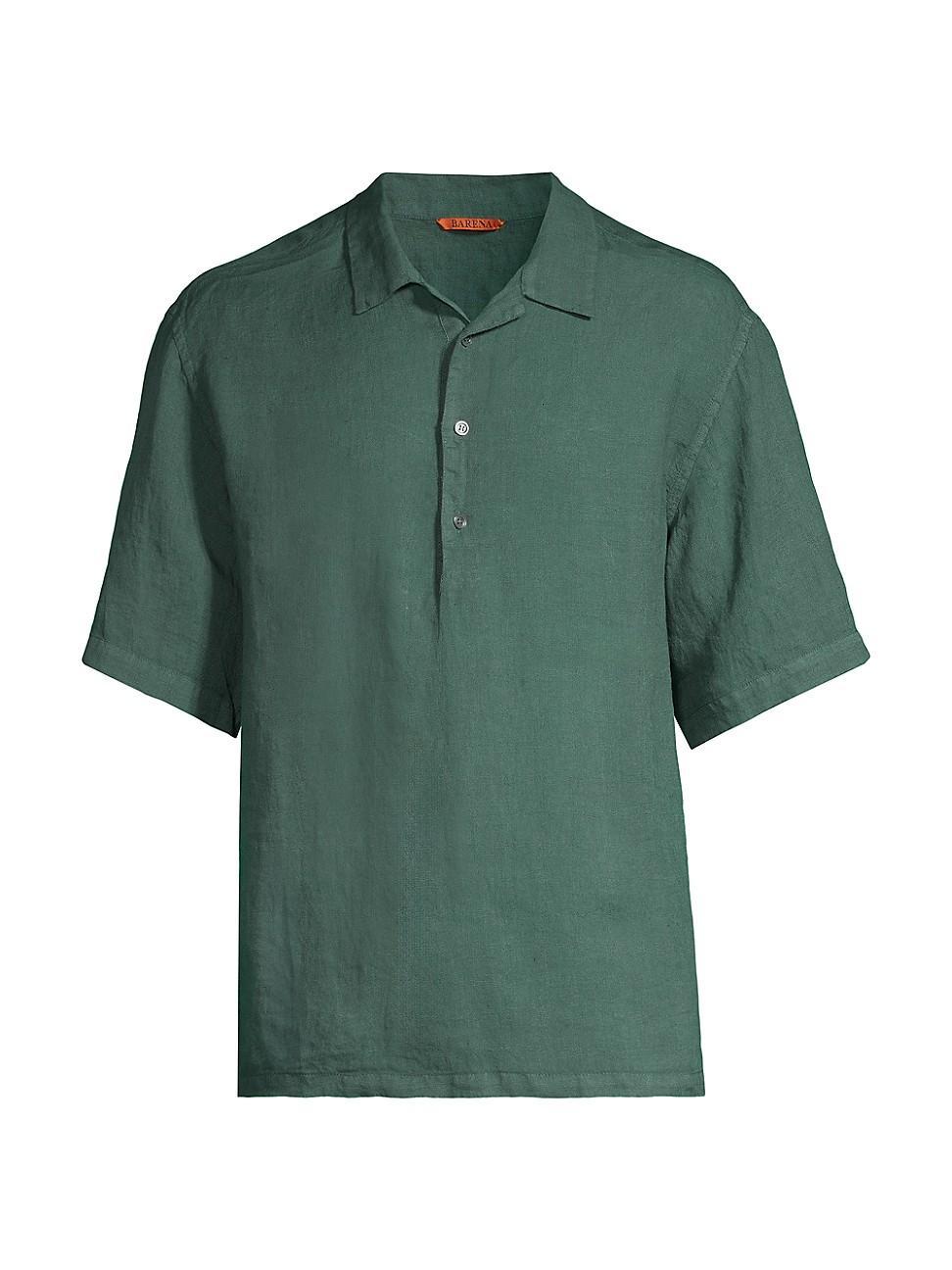 Mens Mola Linen Camp Shirt Product Image