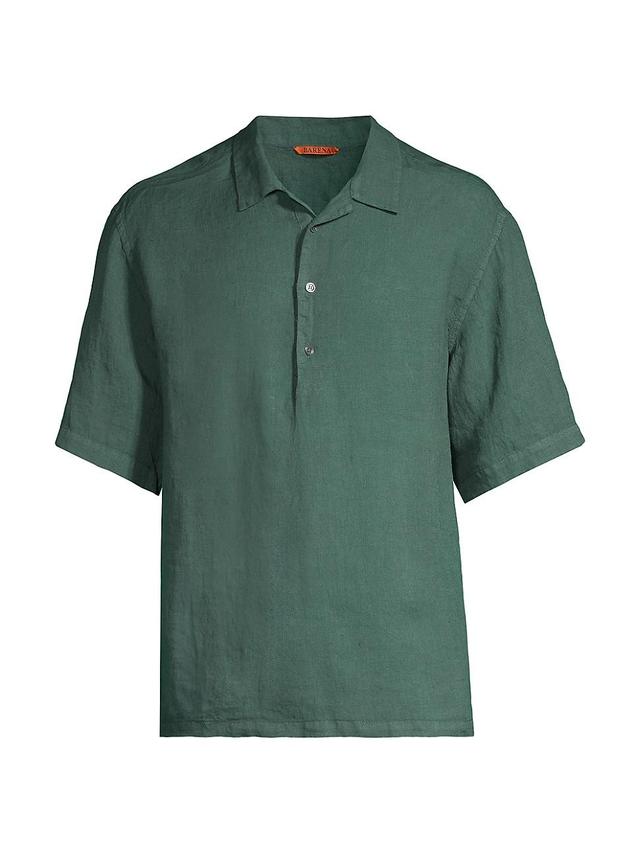 Mola Linen Camp Shirt Product Image