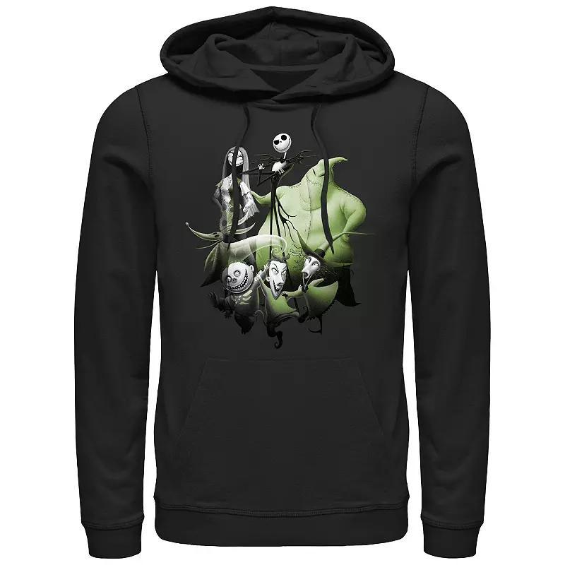 Disneys The Nightmare Before Christmas Group Shot Mens Graphic Hoodie Product Image