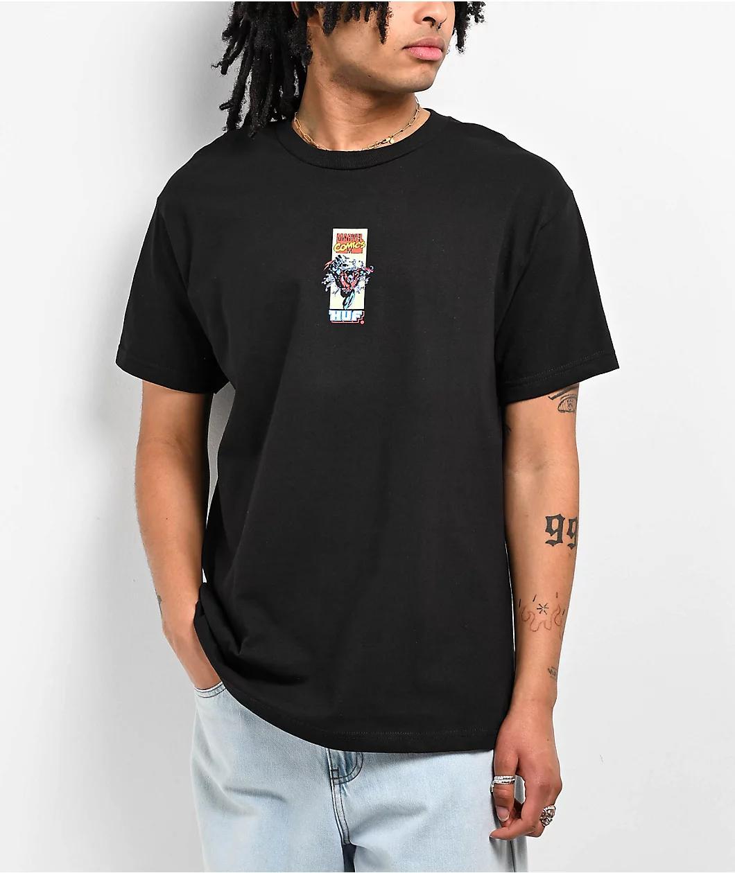 HUF x Spider-Man Universe 2099 Black T-Shirt Product Image