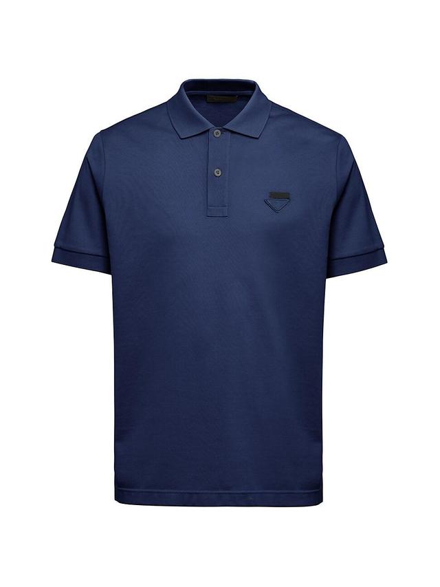 Mens Pique Polo Shirt Product Image