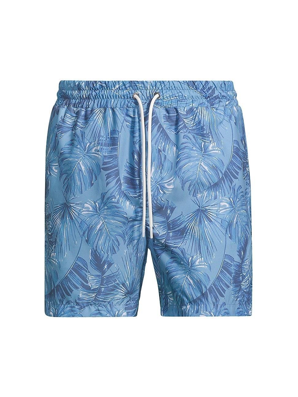 Mens Atlantic Floral Swim Shorts Product Image