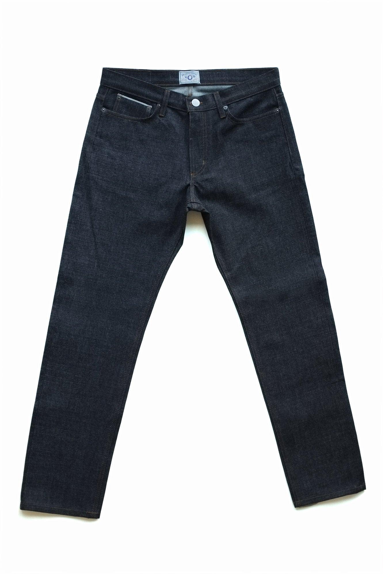 15oz Japanese Raw Denim | Slim Straight Selvedge Denim Product Image