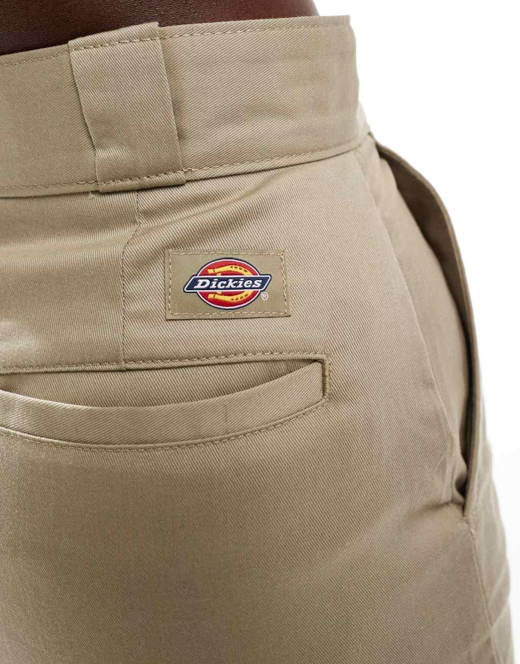 Dickies work mini skirt in beige Product Image