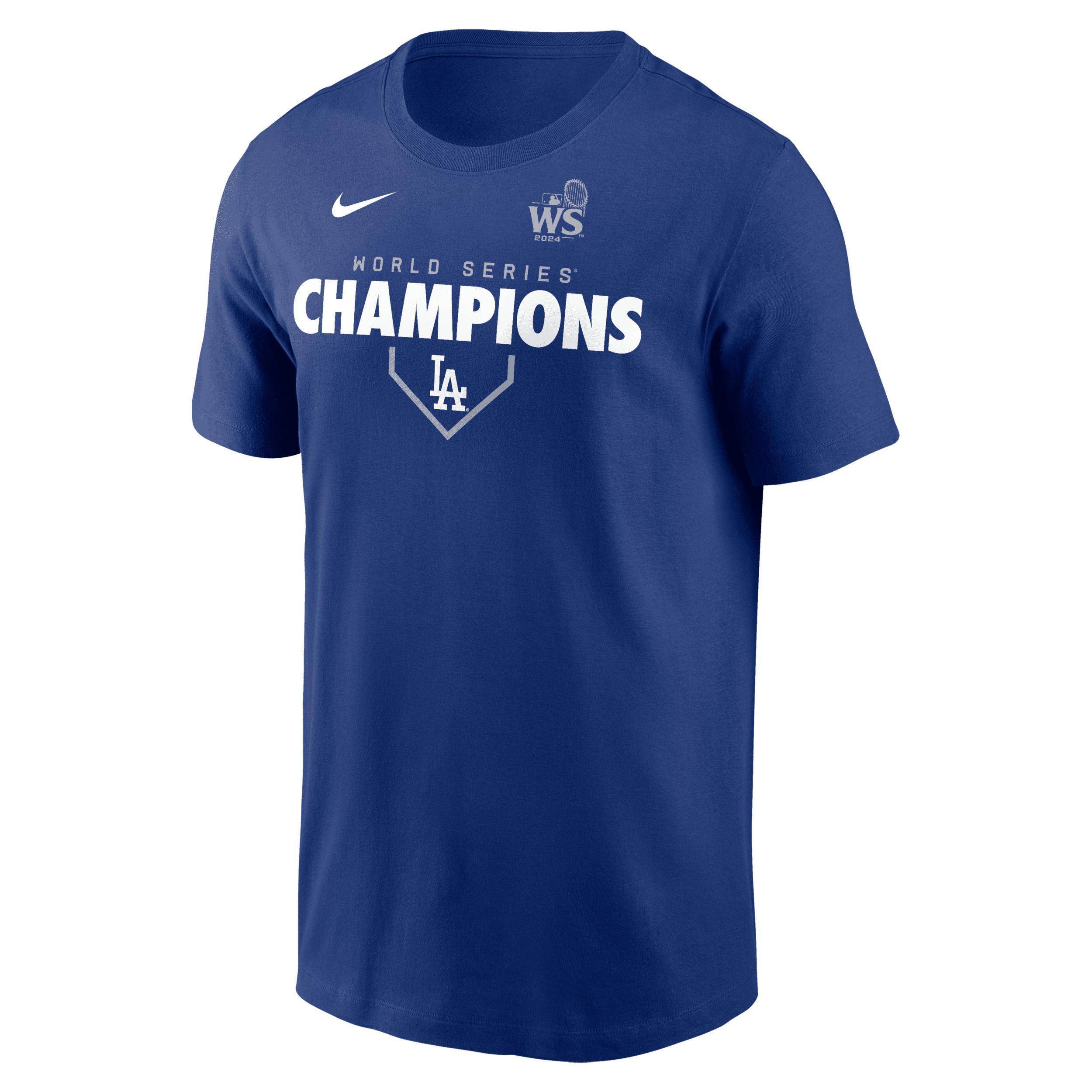 Los Angeles Dodgers 2024 World Series Champions Roster Nike Mens MLB T-Shirt Product Image